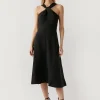 REBECA MIDI DRESS
