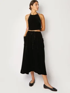 SOL MIDI SKIRT
